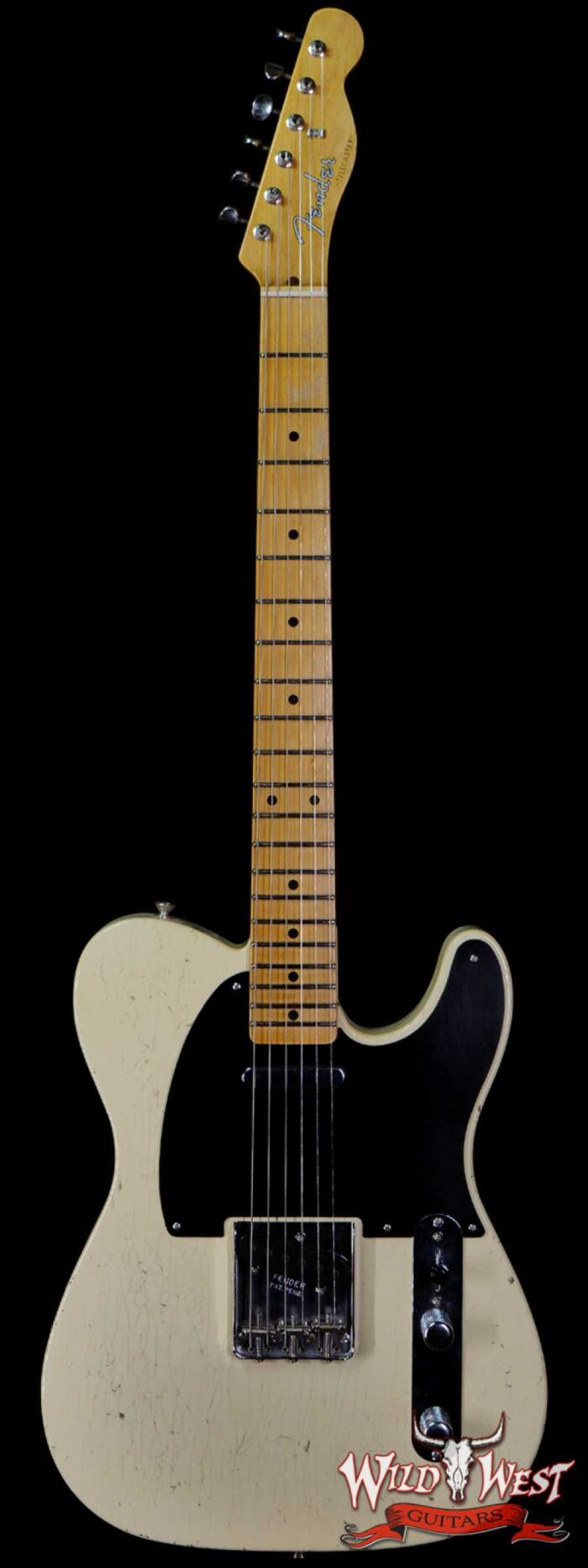 Fender Custom Shop Yuriy Shishkov Masterbuilt 50’s Telecaster Josefina Hand-Wound Pickups Closet Classic Vintage White - Image 1