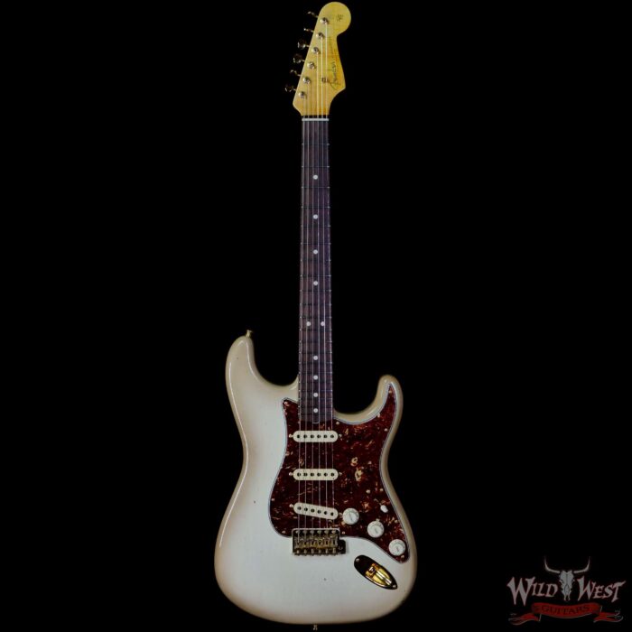 Fender Custom Shop Yuriy Shishkov Masterbuilt 60’s Stratocaster Josefina Hand-Wound Pickups Journeyman Relic Antigua - Image 3