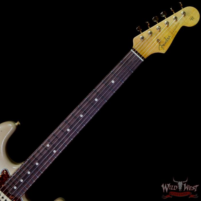 Fender Custom Shop Yuriy Shishkov Masterbuilt 60’s Stratocaster Josefina Hand-Wound Pickups Journeyman Relic Antigua - Image 4