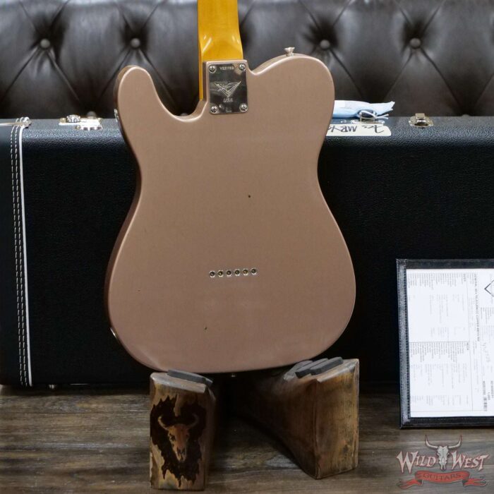 Fender Custom Shop Yuriy Shishkov Masterbuilt 60’s SH Telecaster Journeyman Relic Copper Josefina Hand-Wound / Seymour Duncan - Image 12