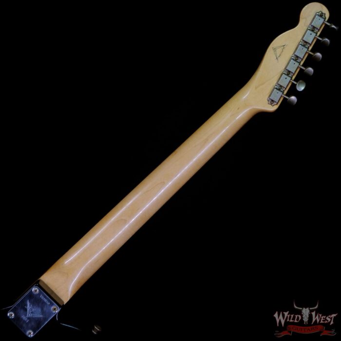 Fender Custom Shop Yuriy Shishkov Masterbuilt 60’s Telecaster Josefina Hand-Wound Pickups Bigsby B-5 Journeyman Relic Black - Image 5