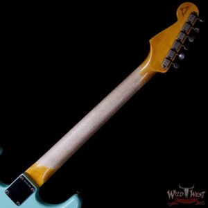 Fender Custom Shop Yuriy Shishkov Masterbuilt 1963 Stratocaster Relic Surf Green - Image 5