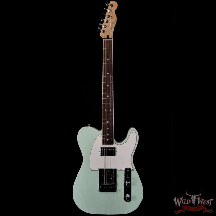 Fender Custom Shop Yuriy Shishkov Masterbuilt HS Telecaster Custom NOS Rosewood Board Surf Green - Image 3