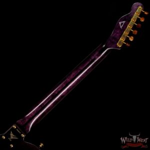 Fender Custom Shop Yuriy Shishkov Masterbuilt Prestige Leaves of Tears Telecaster NOS Josefina Hand-Wound Pickups Purple Sunburst - Image 5