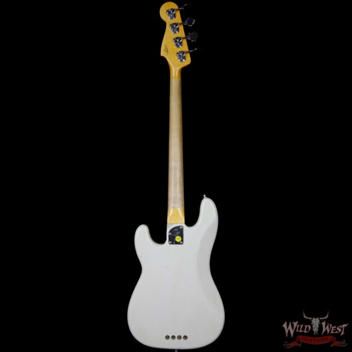 2018 NAMM Fender Custom Shop Postmodern Bass Precision Bass with Jazz Bass Neck Journeyman Relic Desert Tan - Image 5