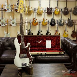 2018 NAMM Fender Custom Shop Postmodern Bass Precision Bass with Jazz Bass Neck Journeyman Relic Desert Tan - Image 11