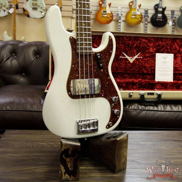2018 NAMM Fender Custom Shop Postmodern Bass Precision Bass with Jazz Bass Neck Journeyman Relic Desert Tan - Image 12