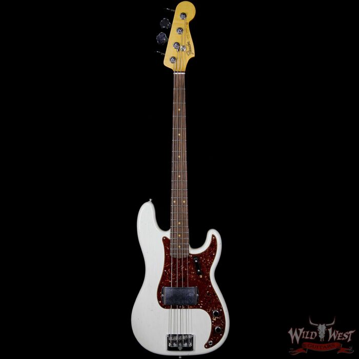 2018 NAMM Fender Custom Shop Postmodern Bass Precision Bass with Jazz Bass Neck Journeyman Relic Desert Tan - Image 4