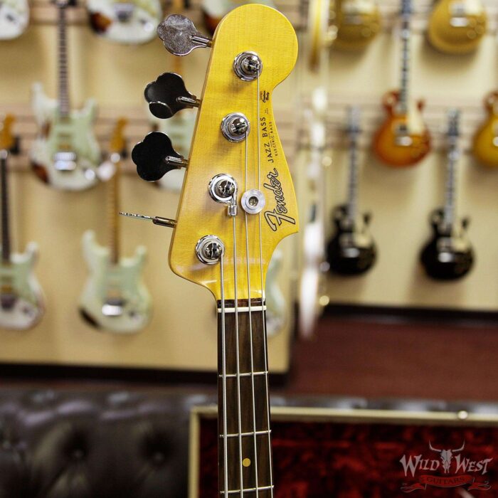 2018 NAMM Fender Custom Shop Postmodern Bass Precision Bass with Jazz Bass Neck Journeyman Relic Desert Tan - Image 7