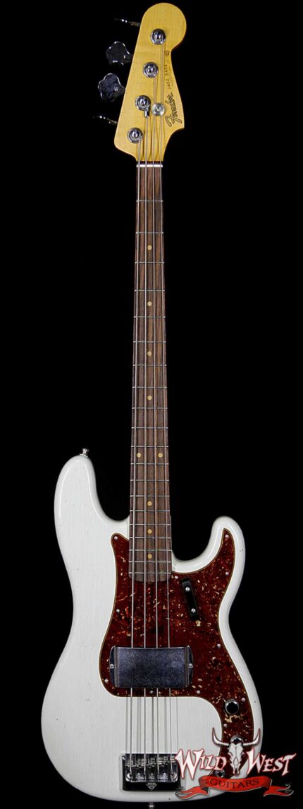 2018 NAMM Fender Custom Shop Postmodern Bass Precision Bass with Jazz Bass Neck Journeyman Relic Desert Tan