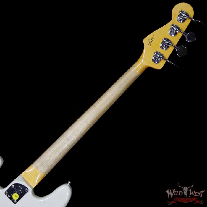 2018 NAMM Fender Custom Shop Postmodern Bass Precision Bass with Jazz Bass Neck Journeyman Relic Desert Tan - Image 10