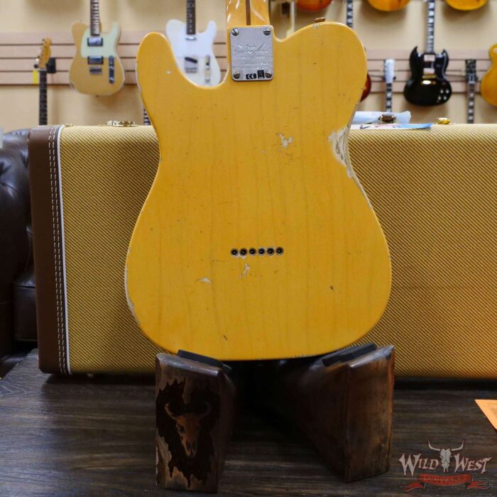 Fender Custom Shop Limited Edition 70th Anniversary Broadcaster (Telecaster) Relic Nocaster Blonde R102607 - Image 11