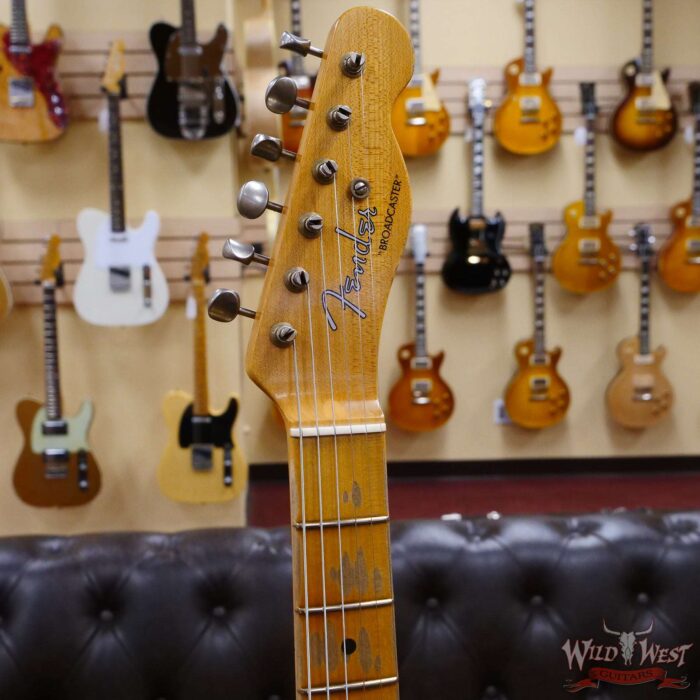 Fender Custom Shop Limited Edition 70th Anniversary Broadcaster (Telecaster) Relic Nocaster Blonde R102607 - Image 7