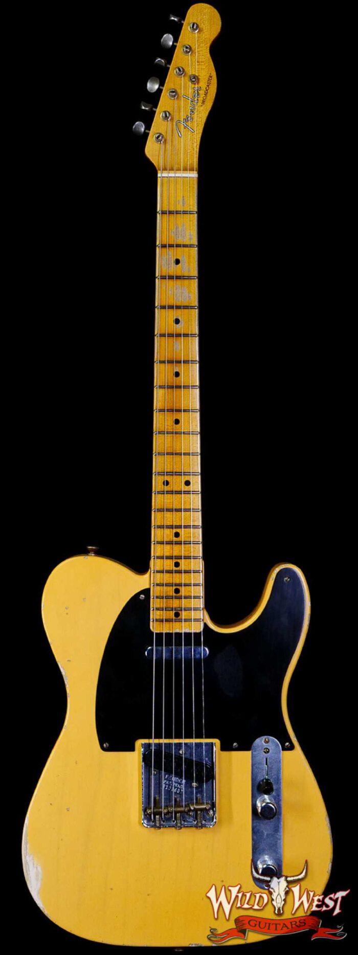 Fender Custom Shop Limited Edition 70th Anniversary Broadcaster (Telecaster) Relic Nocaster Blonde R102607 - Image 1