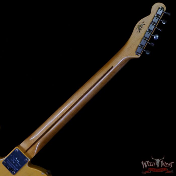 Fender Custom Shop Limited Edition 70th Anniversary Broadcaster (Telecaster) Relic Nocaster Blonde R102607 - Image 5