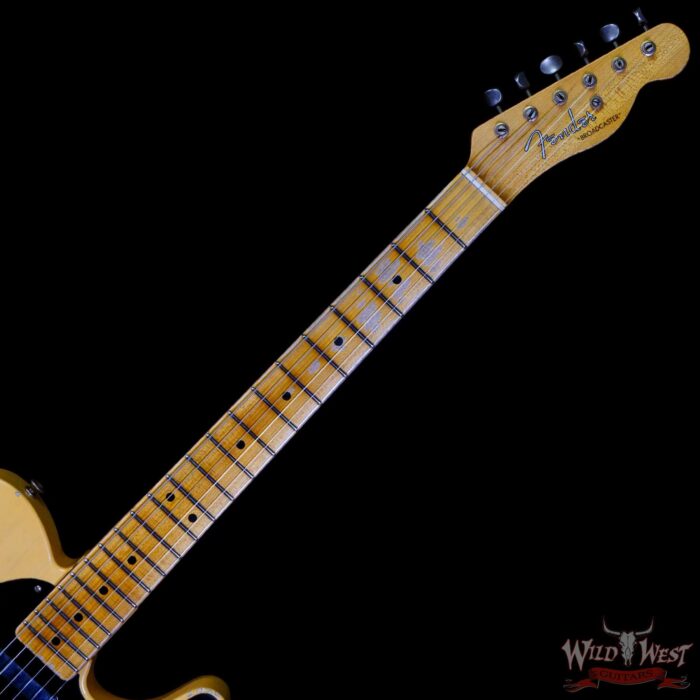 Fender Custom Shop Limited Edition 70th Anniversary Broadcaster (Telecaster) Relic Nocaster Blonde R102607 - Image 4