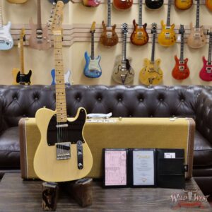 Fender Custom Shop 70th Anniversary Broadcaster NOS Time Capsule Hand-Wound Pickups Nocaster Blonde - Image 6