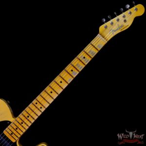 Fender Custom Shop Limited Edition 70th Anniversary Broadcaster (Telecaster) Relic Nocaster Blonde R108954 - Image 4