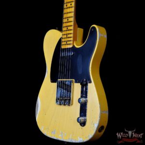 Fender Custom Shop Limited Edition 70th Anniversary Broadcaster (Telecaster) Relic Nocaster Blonde 7.50 LBS - Image 2