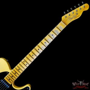 Fender Custom Shop Limited Edition 70th Anniversary Broadcaster (Telecaster) Relic Nocaster Blonde 7.50 LBS - Image 4