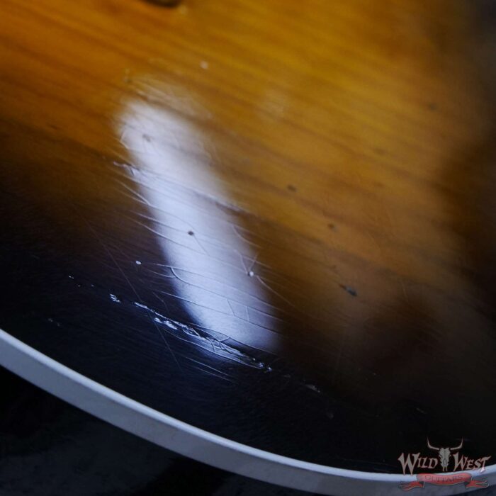 Fender Custom Shop Limited Edition ‘50s Telecaster Flame Maple Neck Hand-Wound Journeyman Relic 2 Tone Sunburst - Image 9