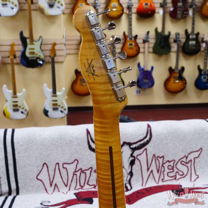 Fender Custom Shop Limited Edition ‘50s Telecaster Flame Maple Neck Hand-Wound Journeyman Relic 2 Tone Sunburst - Image 11