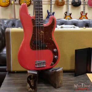 Fender Custom Shop Pino Palladino Signature Precision Bass P-Bass Rosewood Fingerboard Relic Fiesta Red over Desert Sand - Image 8