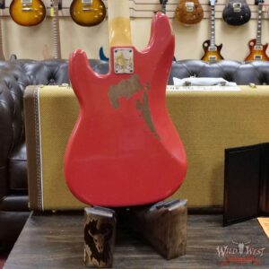 Fender Custom Shop Pino Palladino Signature Precision Bass P-Bass Rosewood Fingerboard Relic Fiesta Red over Desert Sand - Image 11