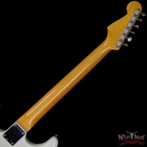 Fender Custom Shop 1963 Stratocaster Hand-Wound Pickups Journeyman Relic Vintage White - Image 5