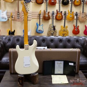 Fender Custom Shop 1963 Stratocaster Hand-Wound Pickups Journeyman Relic Vintage White - Image 9
