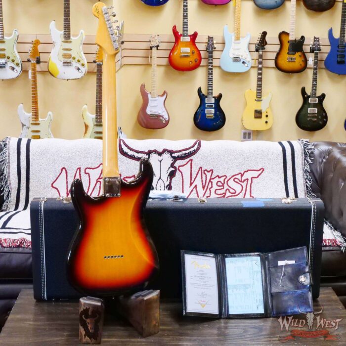 Fender Custom Shop Vintage Custom ‘59 1959 Hardtail Stratocaster Time Capsule Package Chocolate 3-Color Sunburst - Image 9