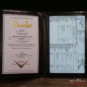Fender Custom Shop Vintage Custom ‘59 1959 Hardtail Stratocaster Time Capsule Package Chocolate 3-Color Sunburst - Image 12