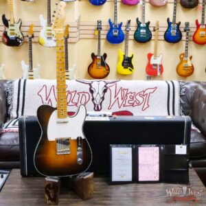 Fender Custom Shop Limited Edition 50’s Telecaster Flame Maple Neck Hand-Wound Journeyman Relic 2 Tone Sunburst - Image 6