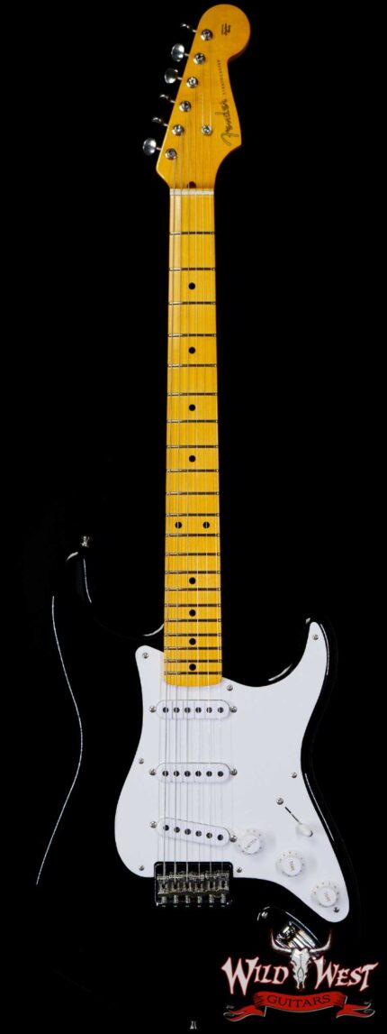 Fender Custom Shop Vintage Custom ‘55 1955 Hardtail Stratocaster Time Capsule Package Aged Black 6.55 LBS