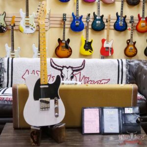 Fender Custom Shop 1952 Ash Telecaster Hand-Wound Pickups Journeyman Relic White Blonde - Image 6