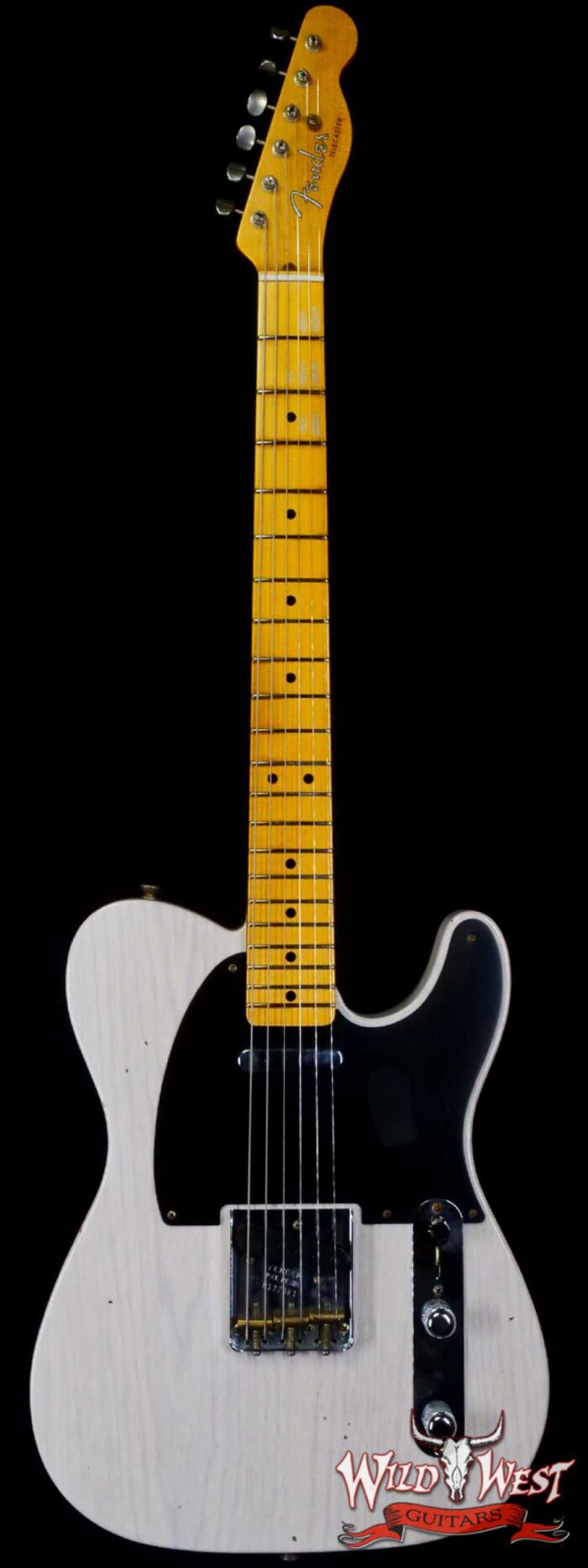 Fender Custom Shop 1952 Ash Telecaster Hand-Wound Pickups Journeyman Relic White Blonde - Image 1