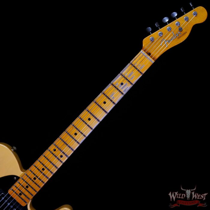Fender Custom Shop Limited Edition 1951 Telecaster HS Relic Aged Nocaster Blonde - Image 4