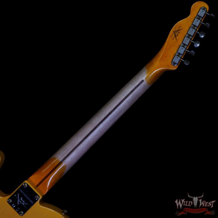 Fender Custom Shop Limited Edition 1951 Telecaster HS Relic Aged Nocaster Blonde - Image 5