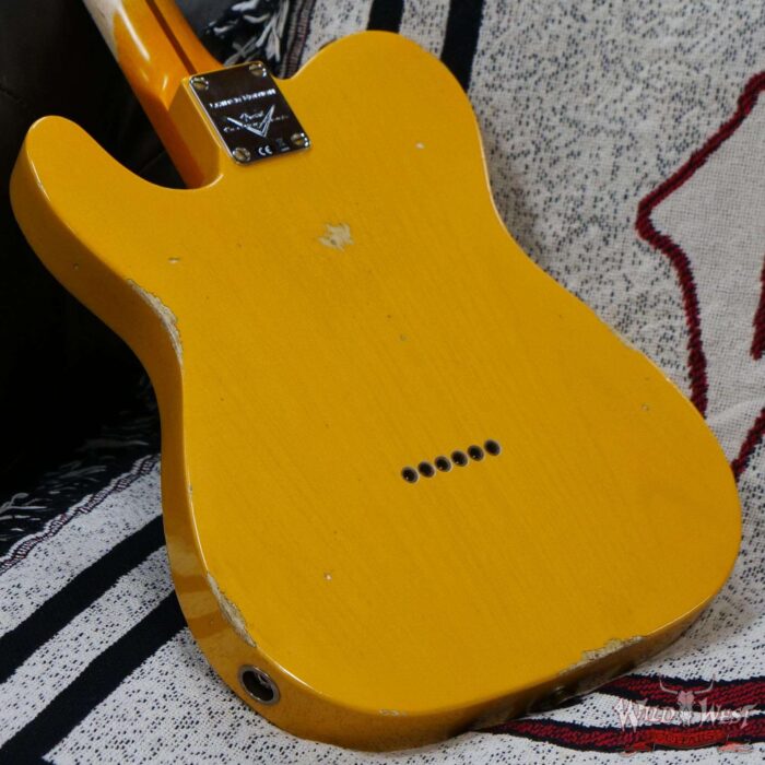 Fender Custom Shop Limited Edition 1951 Telecaster HS Relic Aged Nocaster Blonde - Image 12