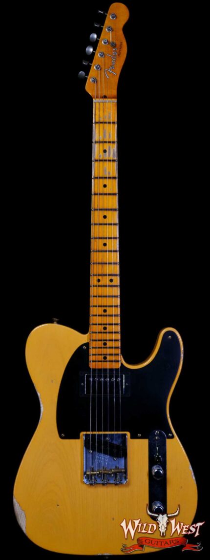 Fender Custom Shop Limited Edition 1951 Telecaster HS Relic Aged Nocaster Blonde