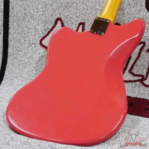 Fender Custom Shop Time Machine 1962 Jazzmaster Hand-Wound Journeyman Relic Super Faded Aged Fiesta Red - Image 11