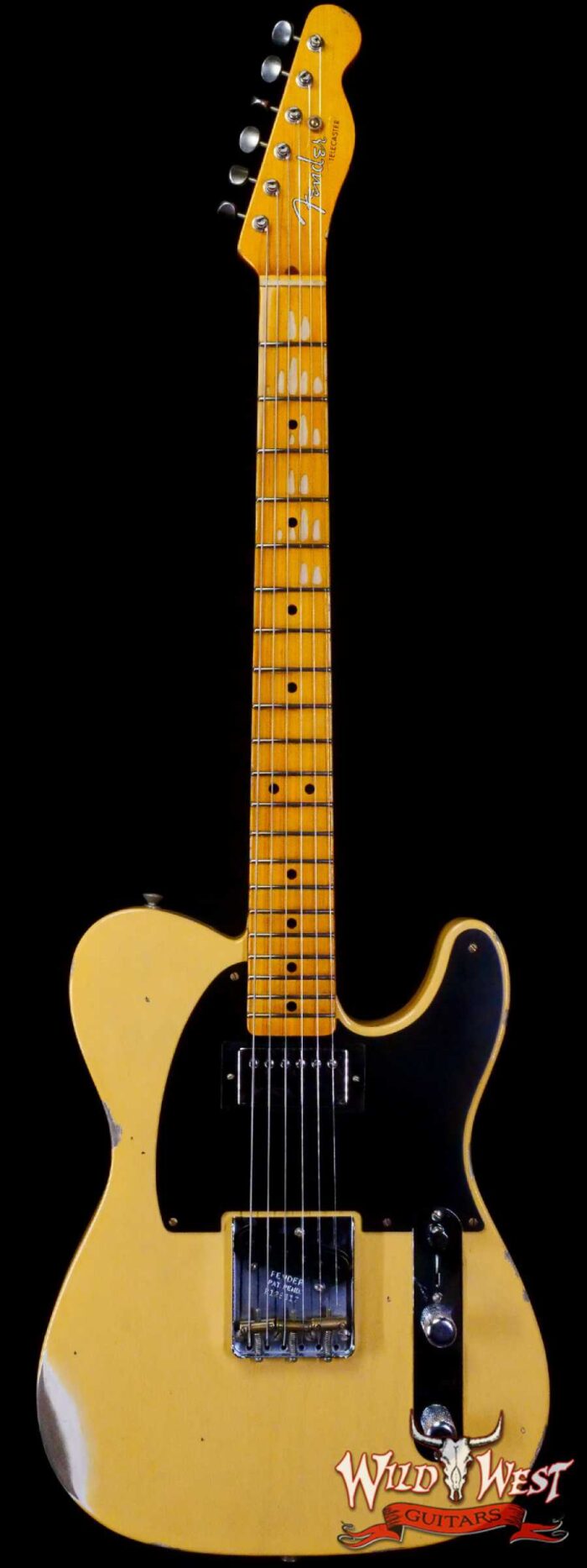 Fender Custom Shop Limited Edition 1951 Telecaster HS Relic Aged Nocaster Blonde 7.10 LBS - Image 1