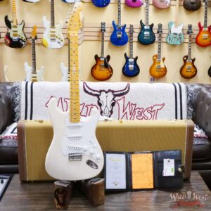 Fender Custom Shop Vintage Custom ‘55 1955 Hardtail Stratocaster Time Capsule Package Aged White Blonde - Image 6
