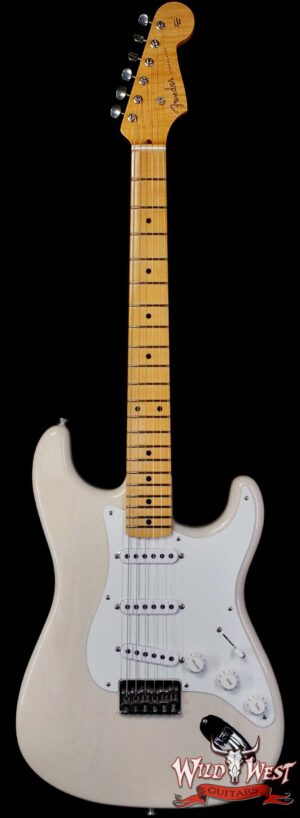 Fender Custom Shop Vintage Custom ‘55 1955 Hardtail Stratocaster Time Capsule Package Aged White Blonde 7.40 LBS