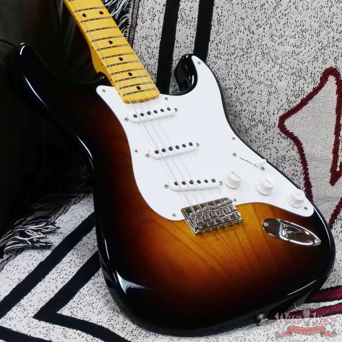 Fender Custom Shop Vintage Custom ‘55 1955 Hardtail Stratocaster Time Capsule Package Wide Fade 2 Tone Sunburst - Image 8