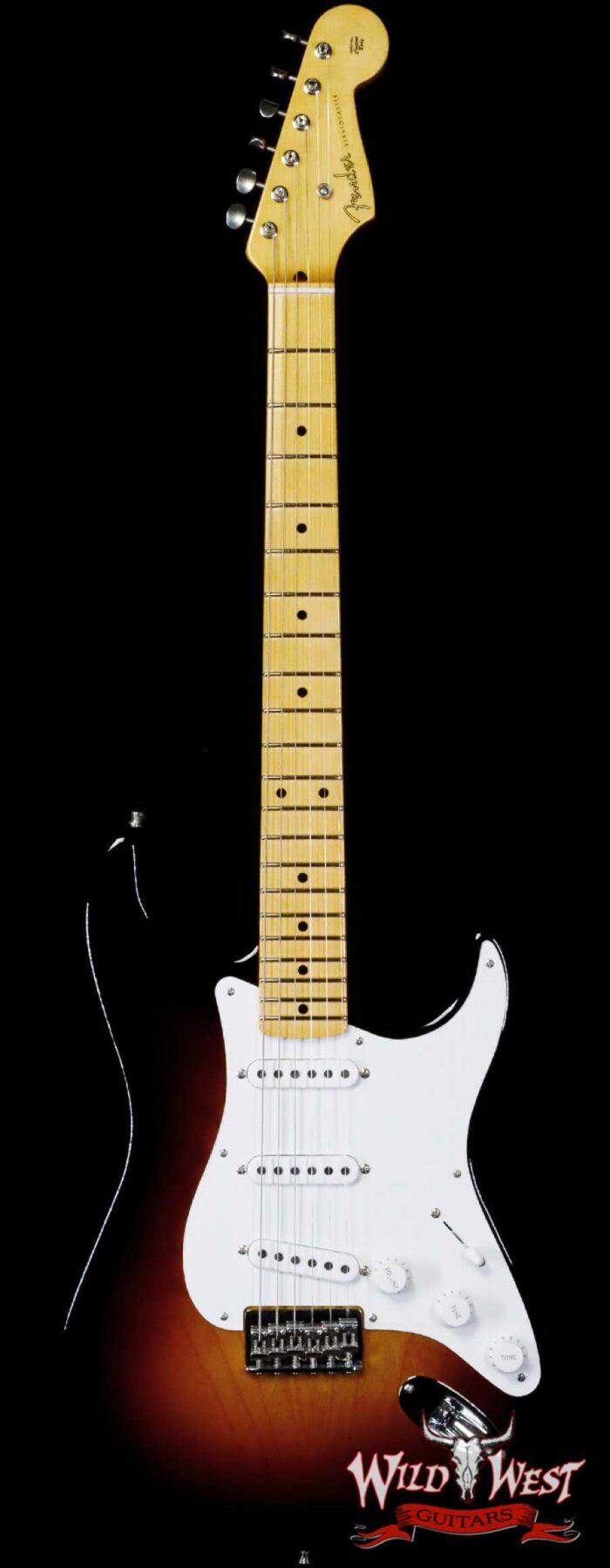Fender Custom Shop Vintage Custom ‘55 1955 Hardtail Stratocaster Time Capsule Package Wide Fade 2 Tone Sunburst - Image 1