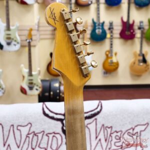 Fender Custom Shop Wild West Guitars 25th Anniversary 1960 Stratocaster Hardtail Madagascar Rosewood Fretboard Heavy Relic Black 7.15 LBS - Image 11