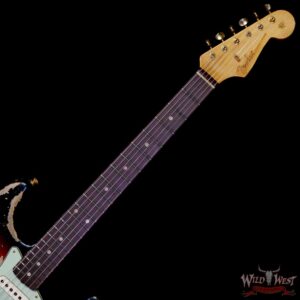 Fender Custom Shop Wild West Guitars 25th Anniversary 1960 Stratocaster Hardtail Madagascar Rosewood Fingerboard Heavy Relic 3 Tone Sunburst 7.10 LBS - Image 4