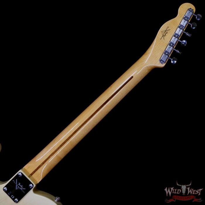 Fender Custom Shop 1952 Telecaster Ash Body Maple Neck Time Capsule TCP Faded Nocaster Blonde 6.85 lbs - Image 5