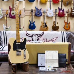 Fender Custom Shop 1951 Nocaster Ash Body Maple Neck Relic Faded Aged Nocaster Blonde 6.75 LBS - Image 6
